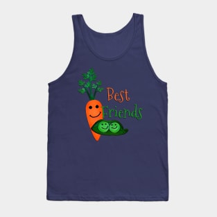 Best Friends Peas and Carrots Tank Top